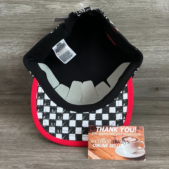 Vans Stranger Things Sketch Pill Box Bill Hat OS NWT - Picture 6 of 8